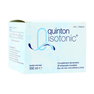 Quinton Isotonic - 30 ampoules buvables - Quinton