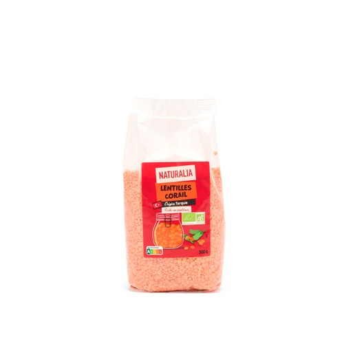 Naturalia Lentilles corail 500g
