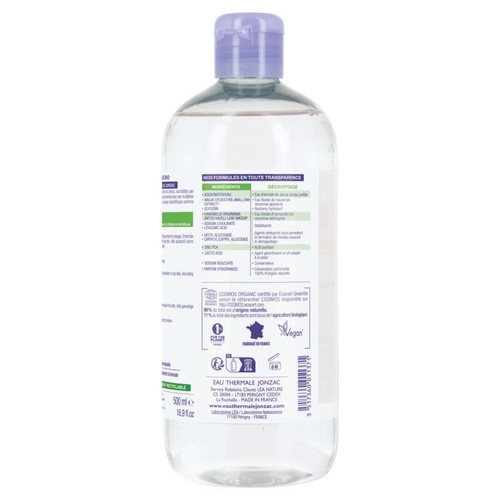 Eau Thermale Jonzac Eau Micellaire Purifiante Bio 500Ml