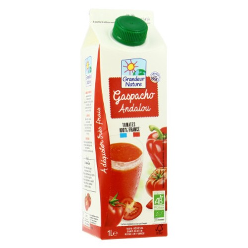 Grandeur Nature Gaspacho Bio 1L