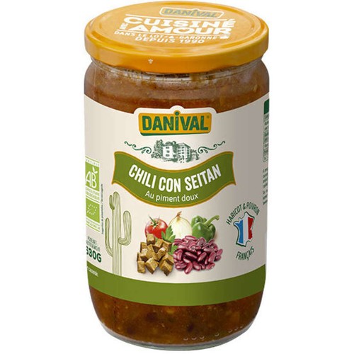 Danival Chili Con Seitan 630g