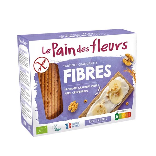 Le Pain des Fleurs Tartines Craquantes Fibres 150g