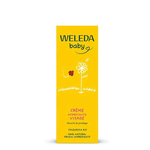 Weleda Bebe Crème Protectrice Visage au Calendula 50ml