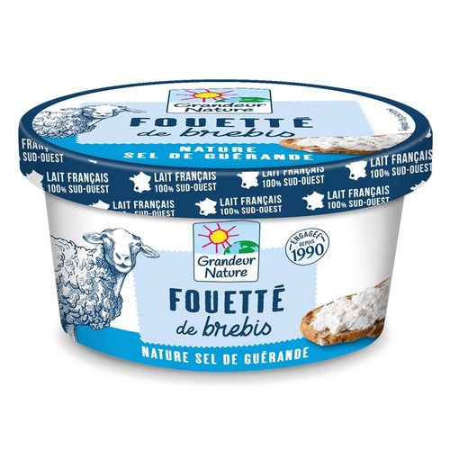 Grandeur nature Fouette Brebis Nature 140g