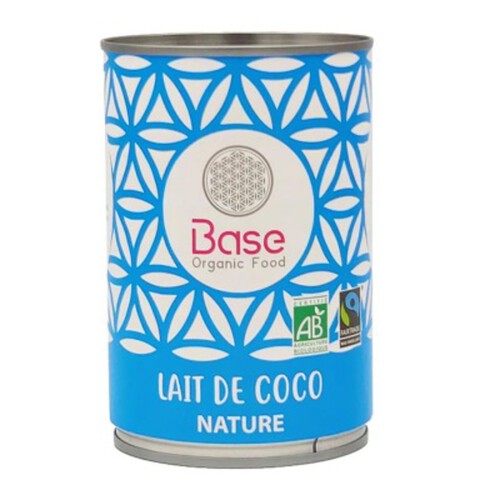 Base Organic Food Lait de Coco Nature 400ml