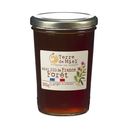 Terre de Miel Miel de forert de France 500g