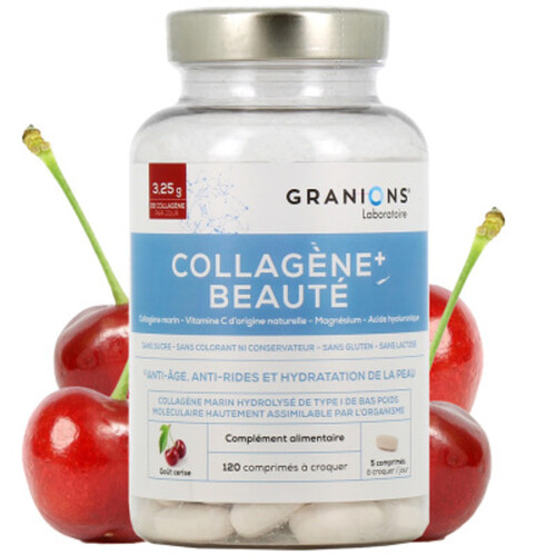 Granions Collagène à Croquer Cerise 120g