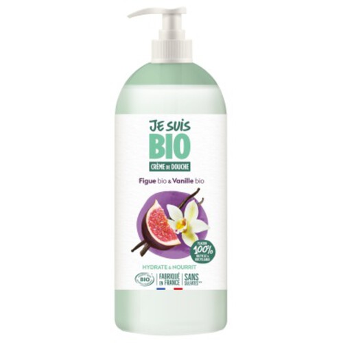 Je Suis Bio Crème de Douche Figue & Vanille Bio 1L