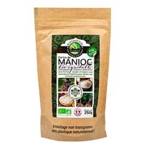 Biosagesse Farine De Manioc Bio 250G