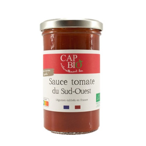 Cap Bio Sauce Tomate du Sud-Ouest 250g