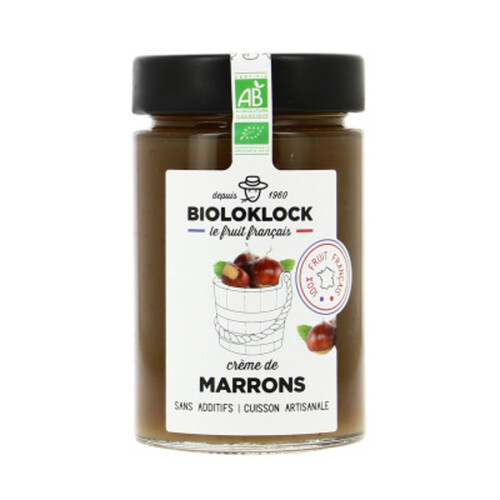 Bioloklock Crème de Marrons Bio 230g