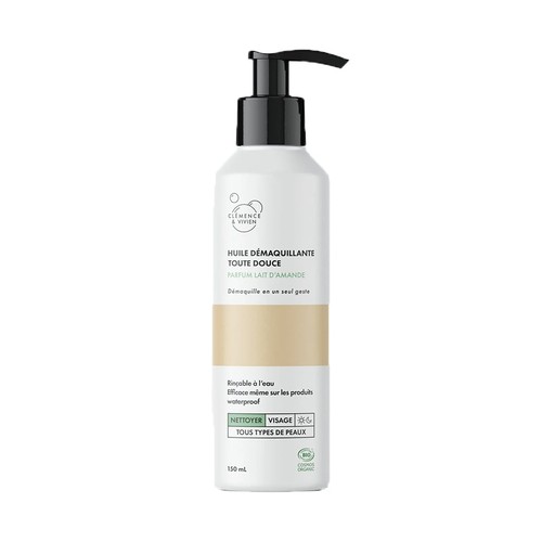 Clemence & Vivien Huile Démaquillante Toute Douce 150ml