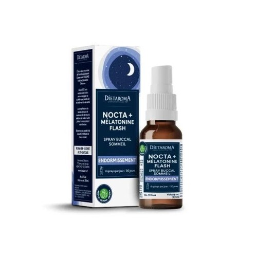 Nocta+ Spray Sommeil Mélatonine 30ml