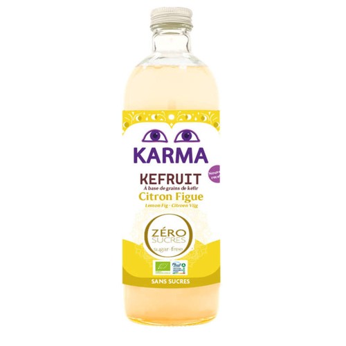 Karma Kefruit à base de graines de Kéfir figue & Citron 75cl