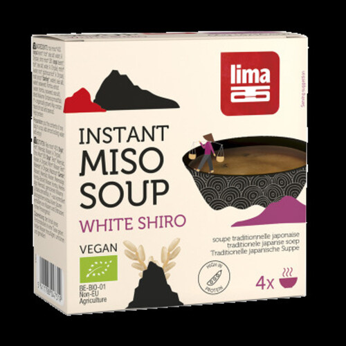 Lima Instant Soup Miso White 4X16 5 Bio