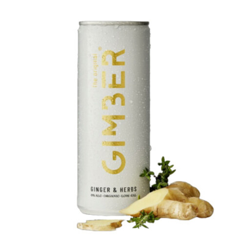 Gimber Ready-To-Drink Gingembre & Herbes 250ml