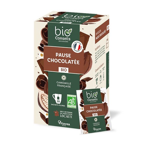 Bio conseils Infusion pause chocolatée bio X20 Sachets 30g