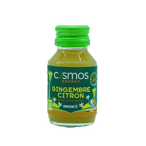 Cosmos Energy Shot Gingembre Citron 60ml