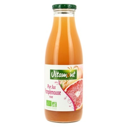 Vitamont Pur Jus De Pamplemousse Bio 75cl