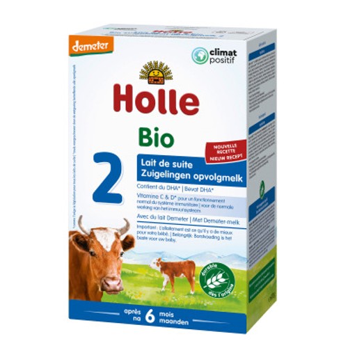 Holle Lait de suite 2 dès 6 mois 600g