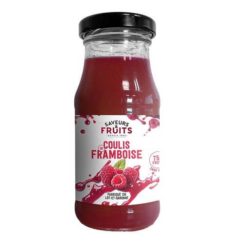 Saveurs et Fruits Coulis de Framboise 165g