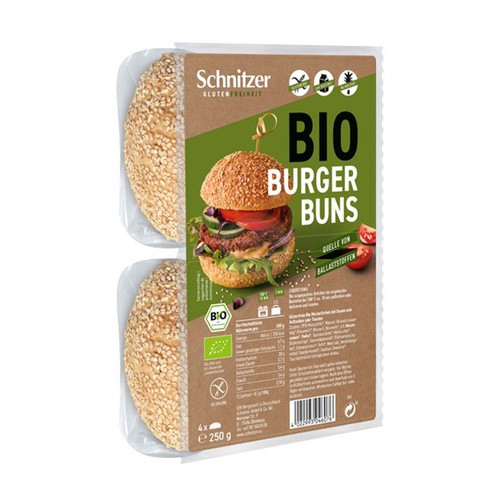 Schnitzer Buns Burger Bio 250g