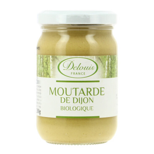 Delouis Fils Moutarde Dijon Bio 200g