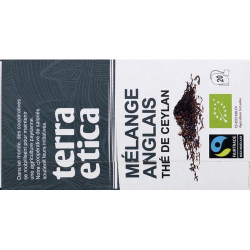 Terra Etica Thé breakfast 20 sachets
