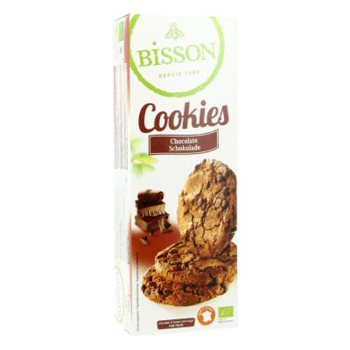 Bisson Cookies Tout Chocolat Bio 200g