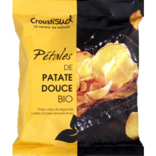 Croustisud Pétales De Patates Douces Bio 70G