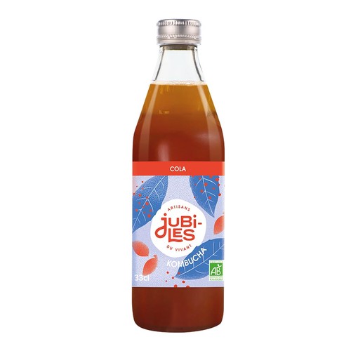 Jubiles Kombucha cola Bio 33cl