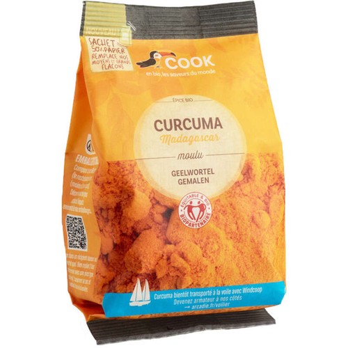 Cook Curcuma Madagascar Moulu 100g