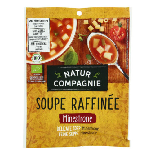 Natur Compagnie Soupe Minestrone 50G Bio