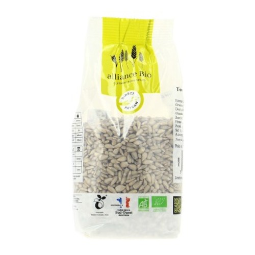 Alliances Bio Graines de Tournesol Décortiquées Bio 250G