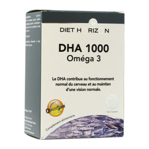 Diet Horizon Dha 1000 - 60 Capsules