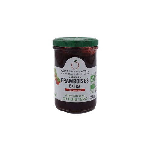 Coteaux Nantais Gelée Framboises Extra 260g