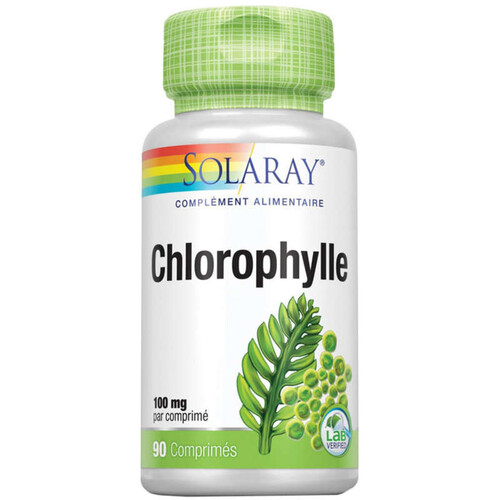Solaray Chlorophylle Capsules 100Mg