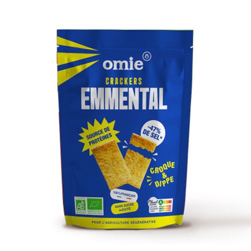 Omie Crackers Emmental 100g