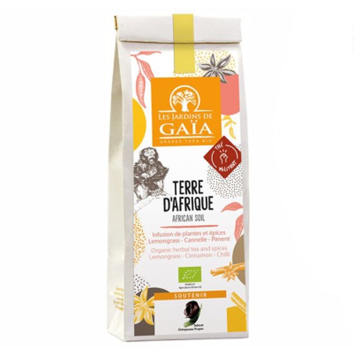 Les Jardins de Gaia The Terre d’Afrique Infusion de plantes & épices 60g