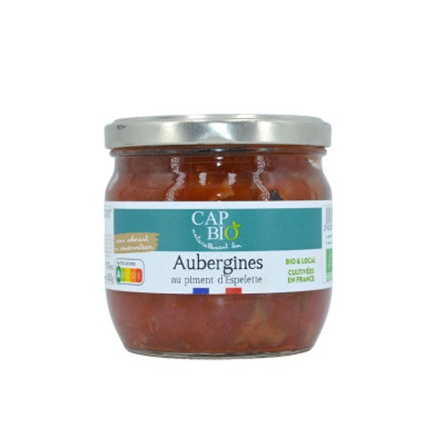 Cap Aubergine Piment 330g