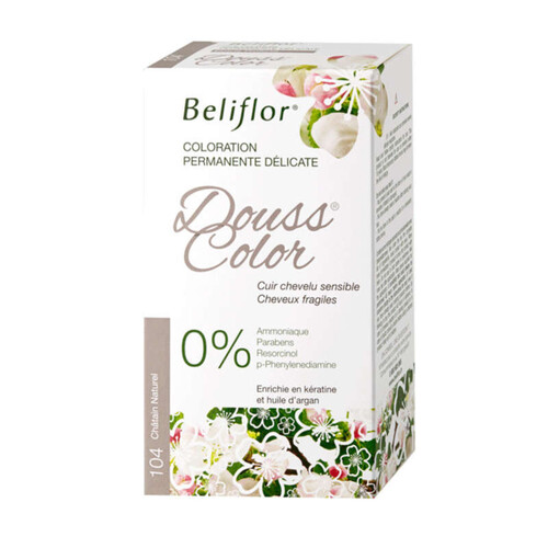 Beliflor Coloration Dousscolor 104 Châtain Naturel