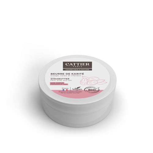 Cattier Beurre de Karité 100% Bio 20g