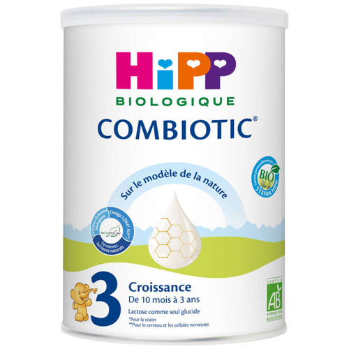 Hipp lait bébé en poudre dès 10 mois Bio 900g - Naturalia Courses en ligne  et offres