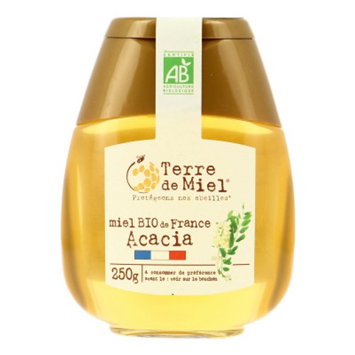 Terre de Miel Miel d'Acacia France Bio 250g