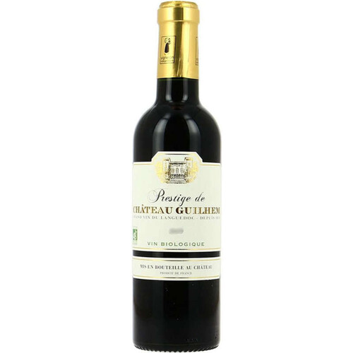 Chateau Guilhem Château Guilham Prestigue Aop Malpère Rouge Bio 37,5Cl