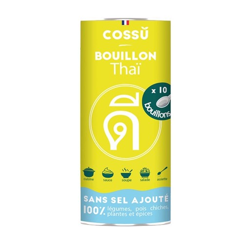 Cossu Bouillon Thai en poudre Bio 40g