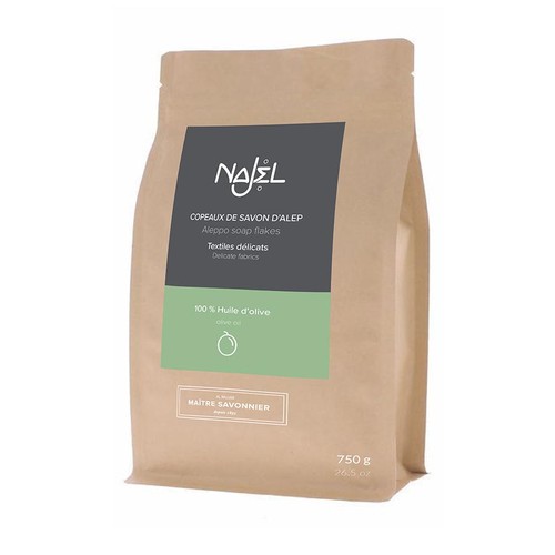 Najel Copeaux de Savon d’Alep 100% Huile d’Olive 750g