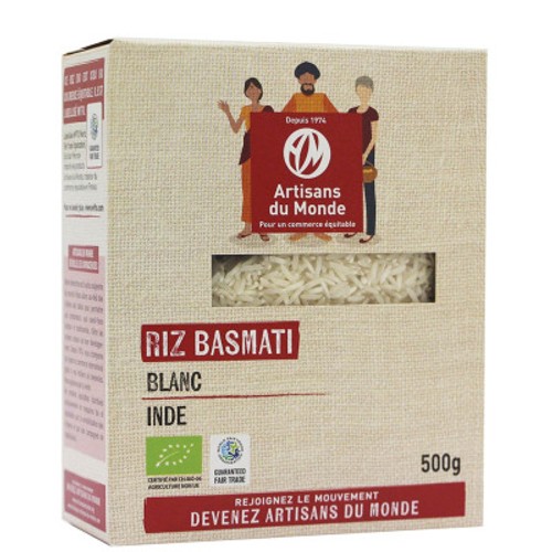 Artisans du Monde Riz Basmati Blanc 500g