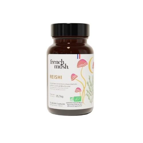 French Mush Reishi Bio x56 gélules