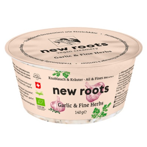 New Roots Tartinable Ail & Fines Herbes 140g